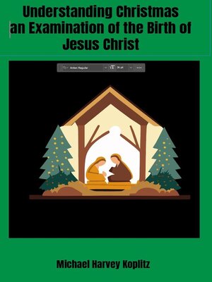 cover image of Understanding Christmas--An Examination of the Birth of Jesus Christ Using Semitic Bible Study Methods